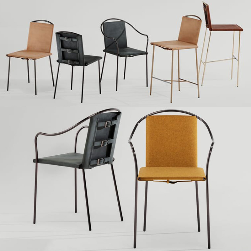 十款新品Paolo Vernier設(shè)計visionnaire餐椅子米蘭家具展 室內(nèi)外家具