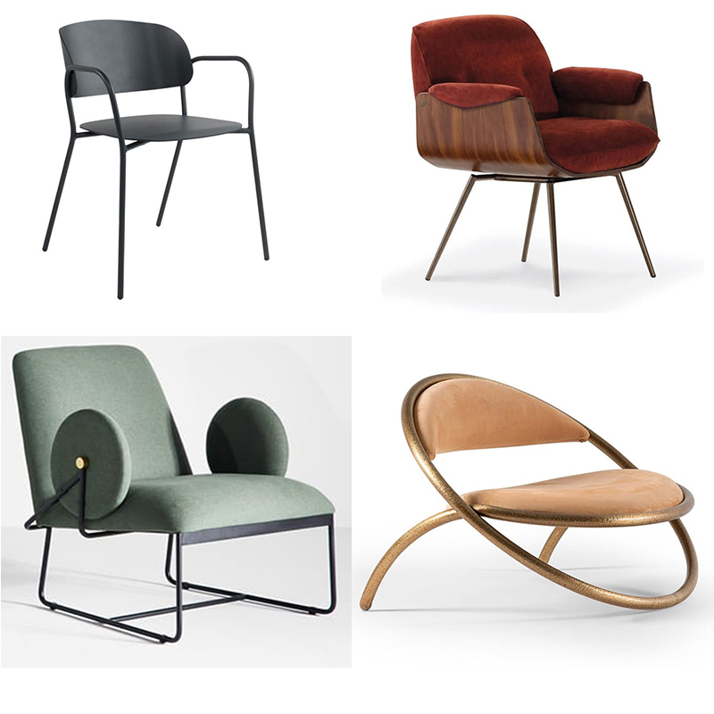 2025年新十款米洛提休閑椅Paolo Vernier設(shè)計輕奢PATTIE小號餐椅