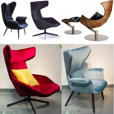 4款意大利設(shè)計(jì)公牛椅Take A Line休閑椅高背扶手 Patrick Norguet 卡西納椅