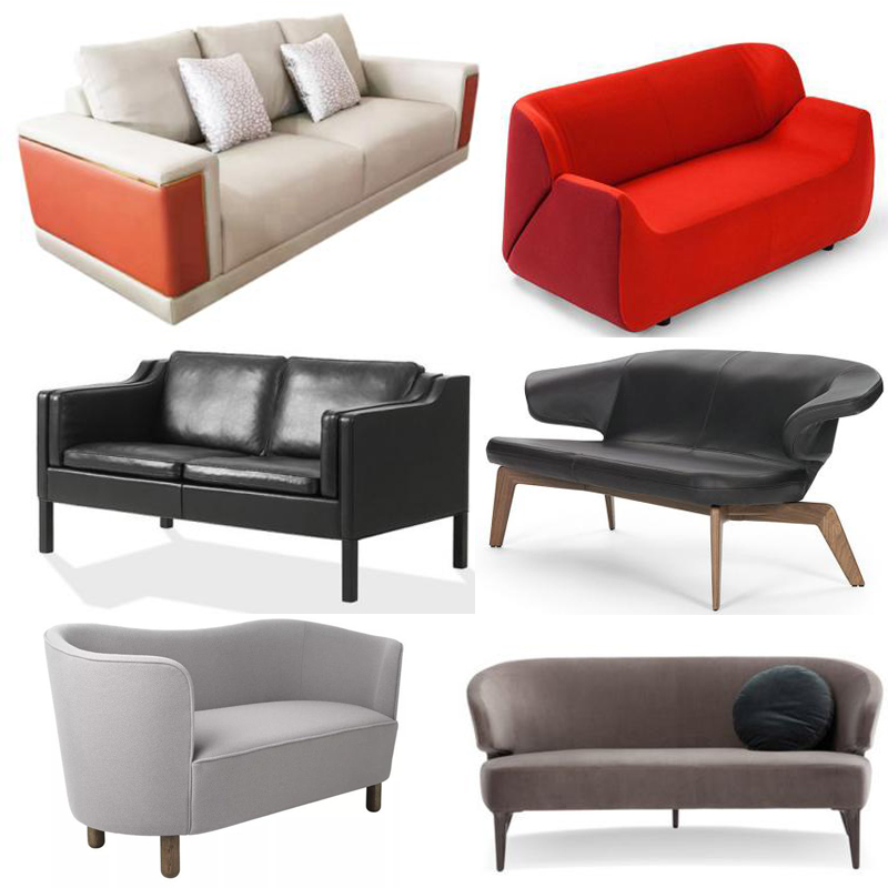 六款Karl Lagerfeld 分迪沙發(fā)大全:意大利芬迪家具 Fendi Casa Sofa 不銹鋼布藝皮革 Borge Mogensen家用商用酒店會(huì)所