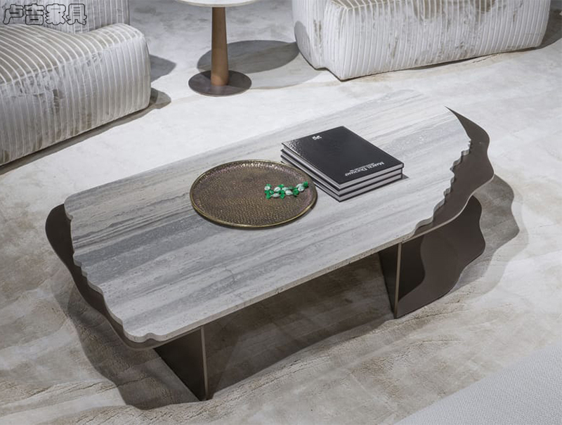 10款新品Lagranja邊幾酒店別墅輕奢茶幾Marco Piva設(shè)計(jì)高端圓方形