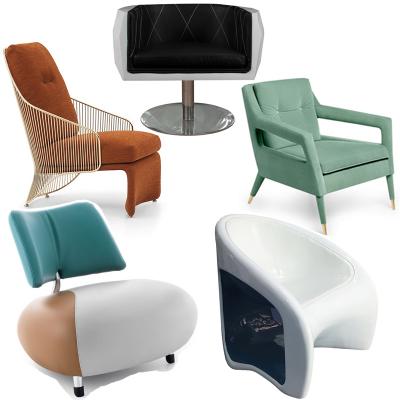 Rodolfo Dordoni大牌家具 設(shè)計師五金家具 五金鐵線網(wǎng)椅 不銹鋼電鍍玫瑰金香檳金 休閑椅鐵椅 個性設(shè)計